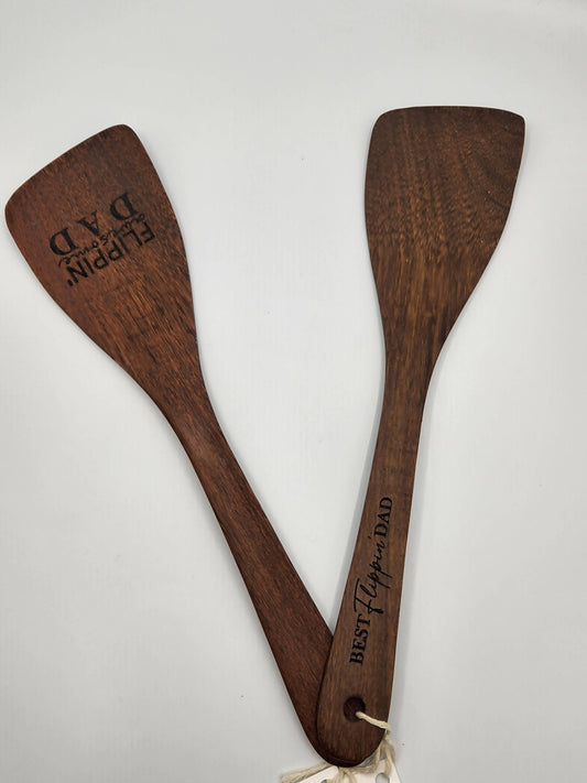 Fathers day wooden spatula