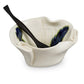 Hilborn Pottery Guacamole Bowl with Rosewood Spoon