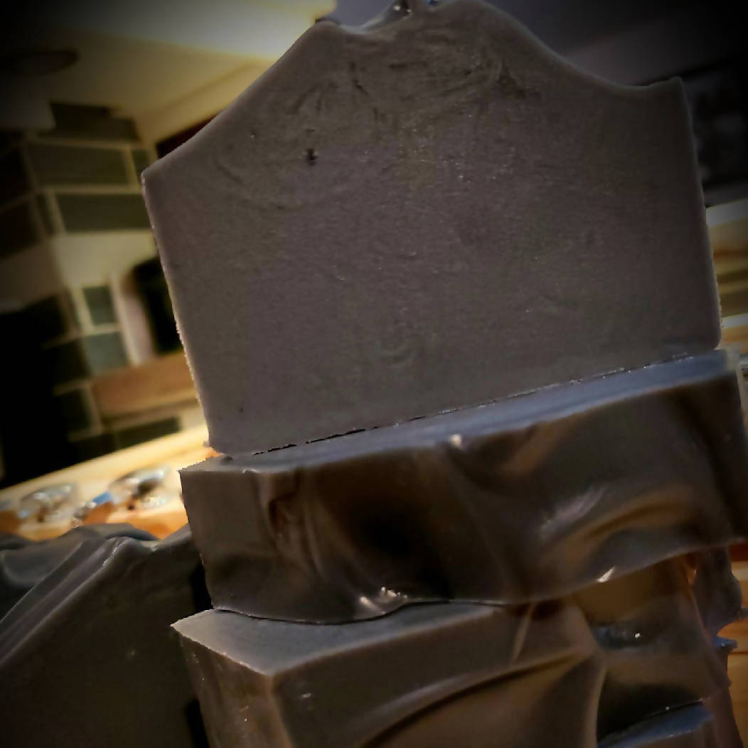 Goat Milk Soap: Charcoal with Tea Tree Essential Oil