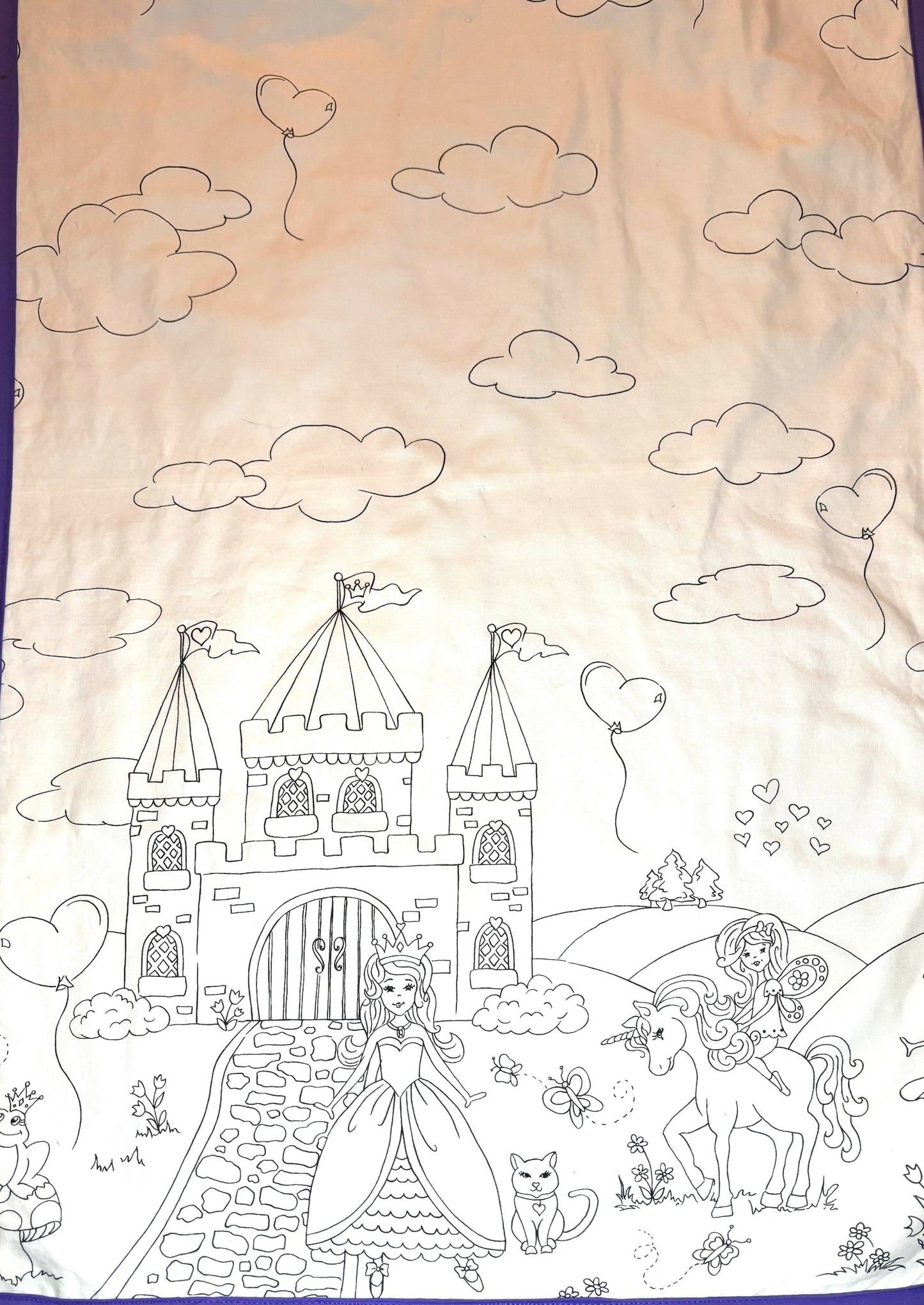 Colour Me Princess Floor Mat