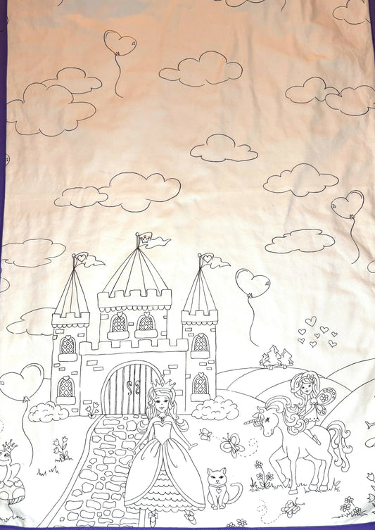 Colour Me Princess Floor Mat