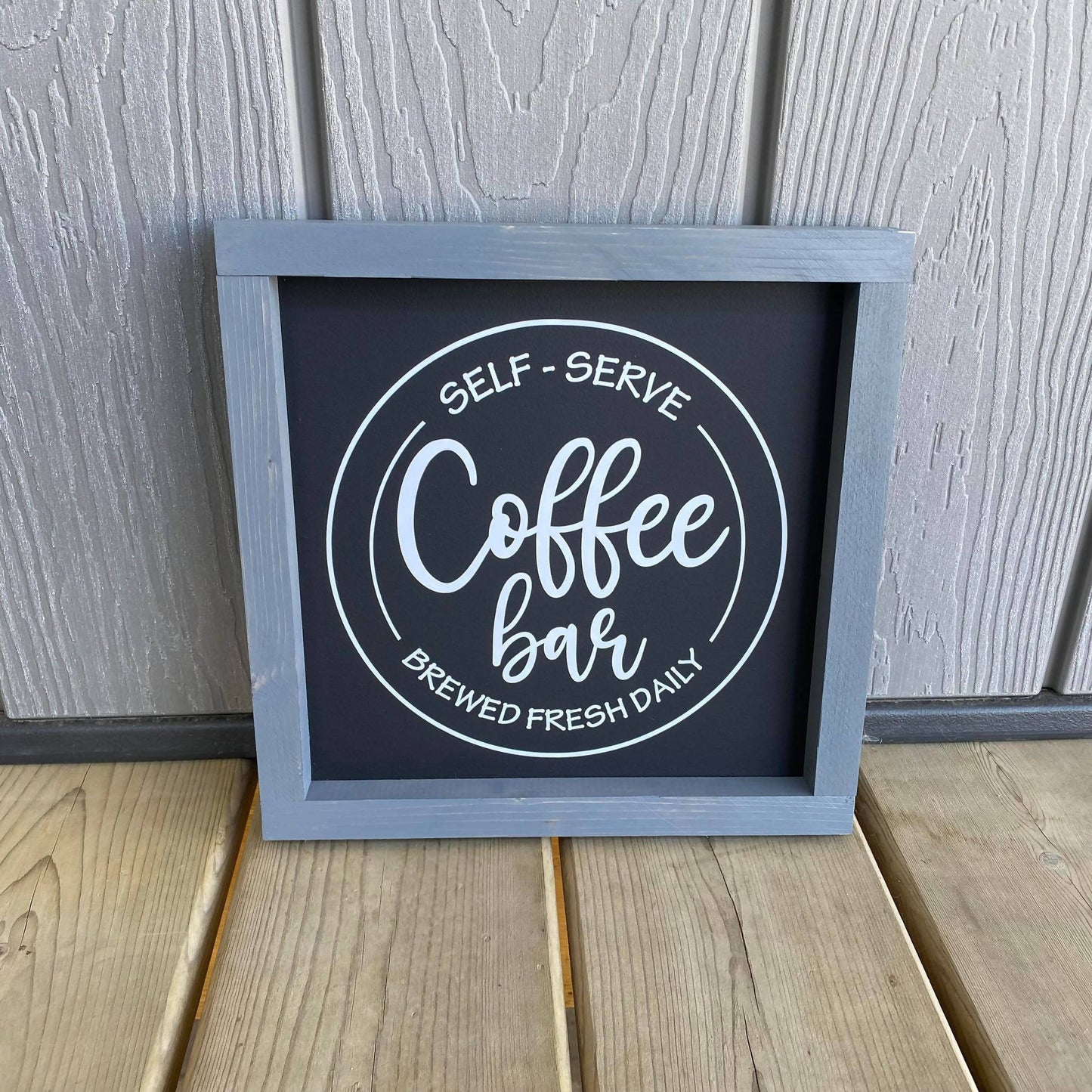 Self Serve Coffee Bar Sign