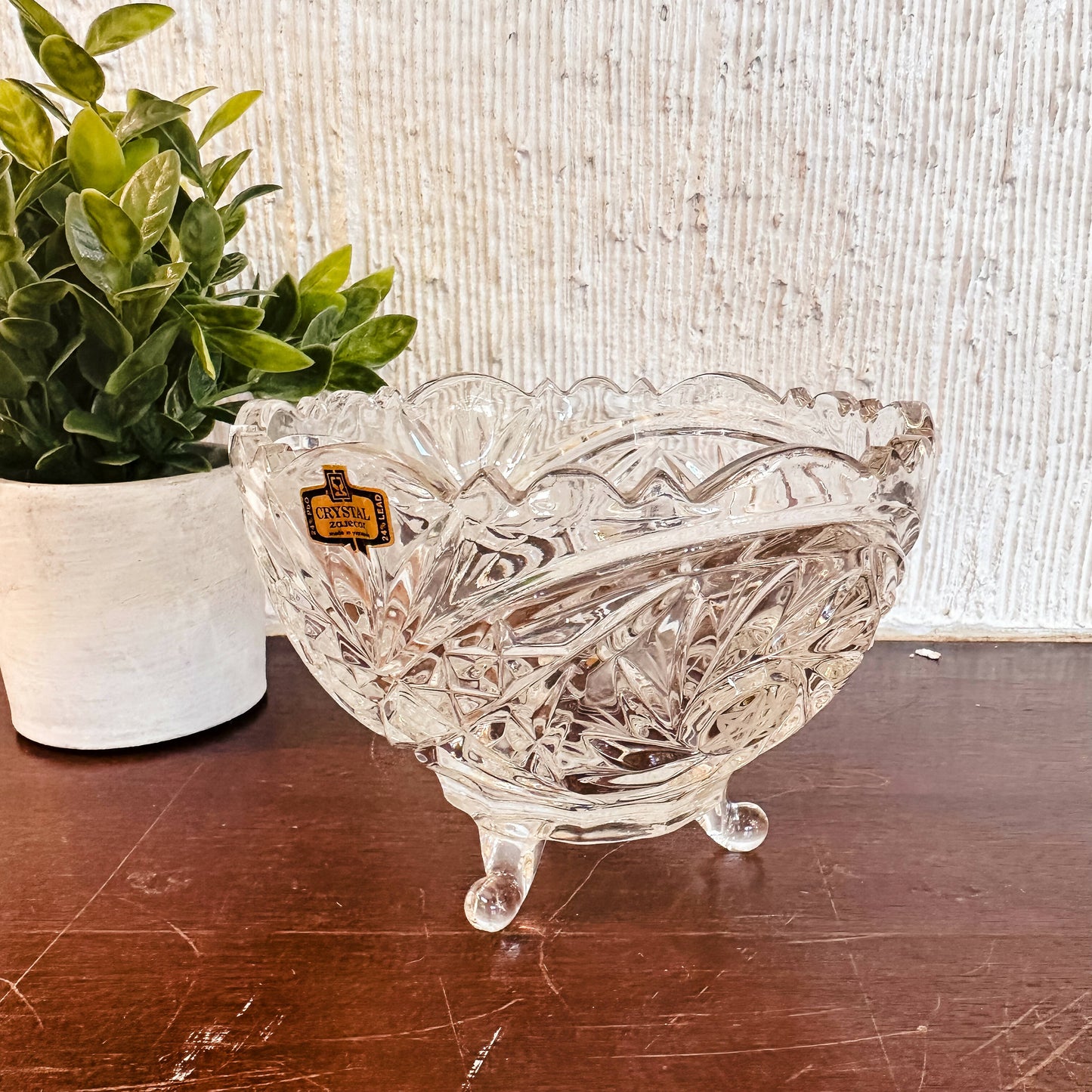 Yugoslavian Crystal Bowl