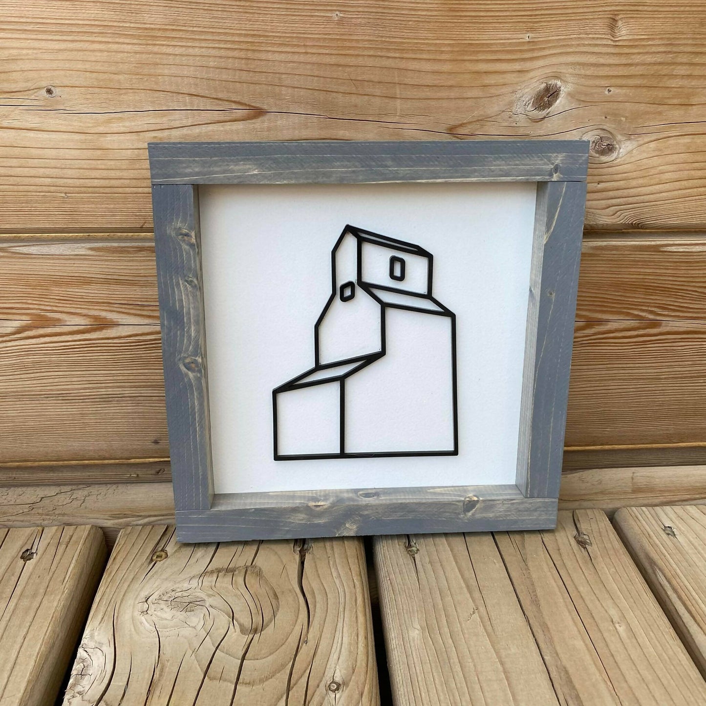 Grain Elevator 3D Sign