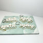 Layered Acrylic Bag Tag
