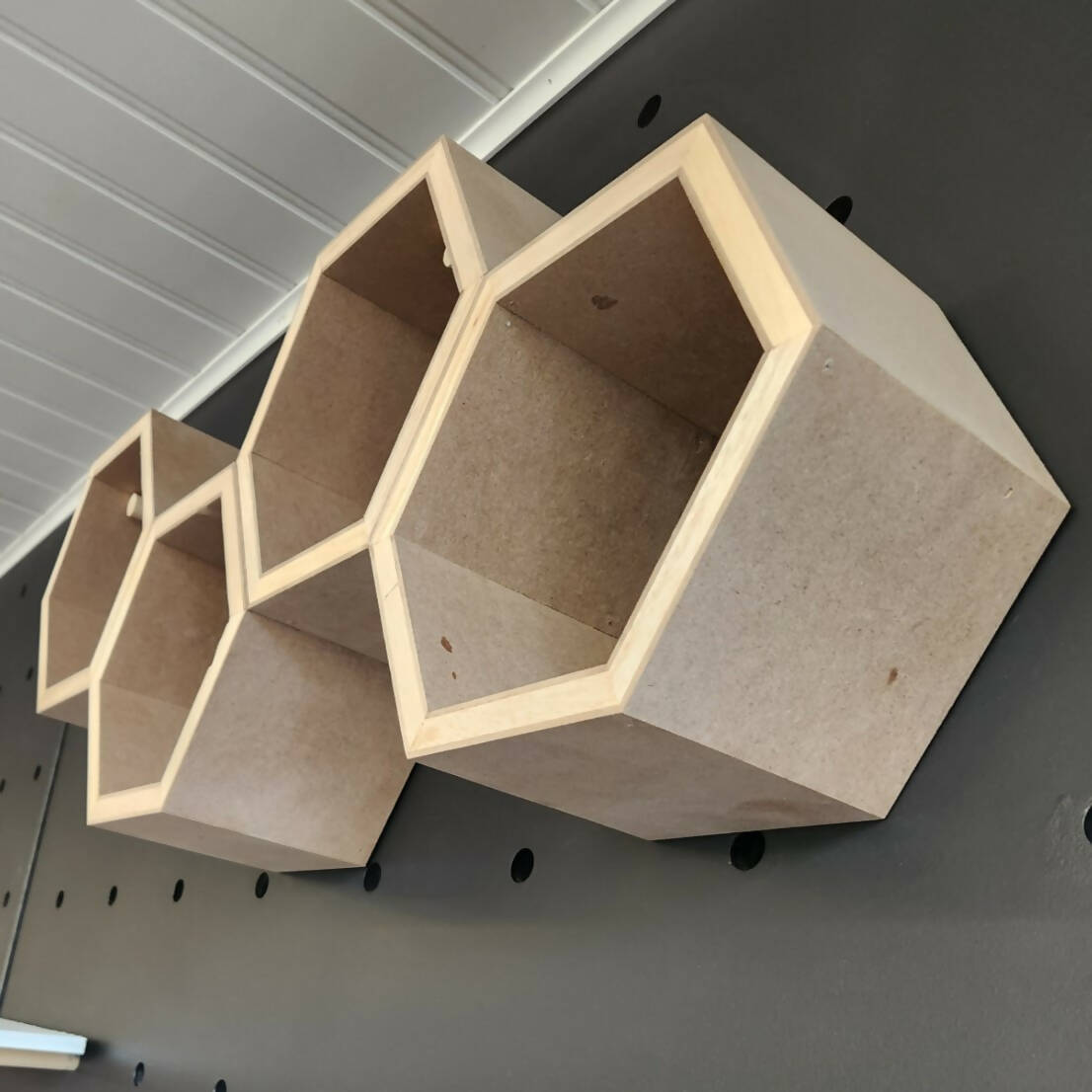 Hexagon Shelves