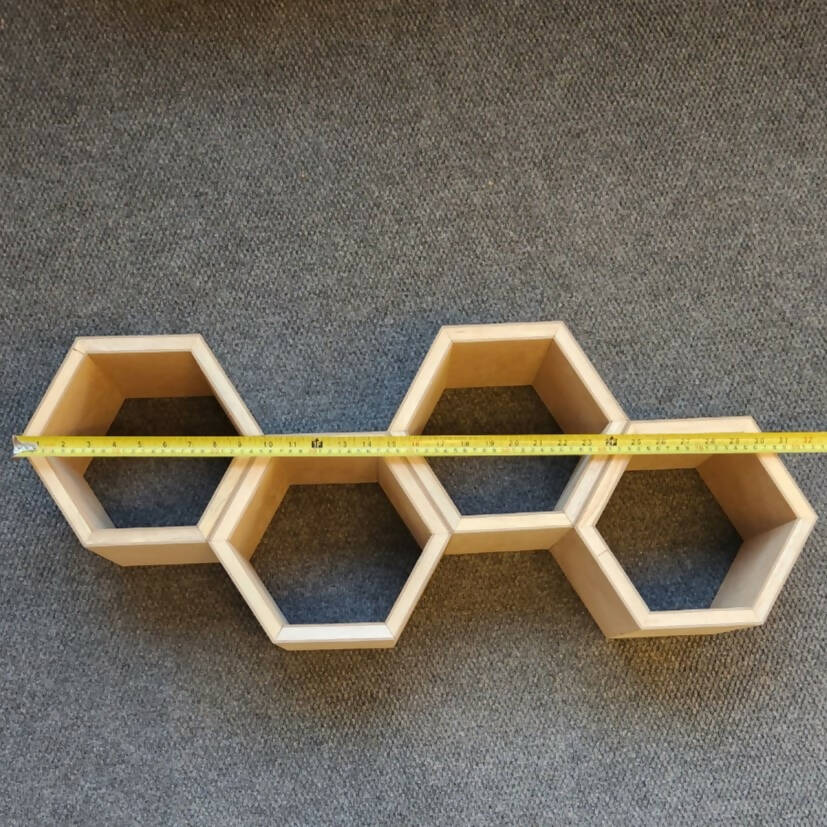 Hexagon Shelves